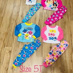 BUNDLE OF PAJAMAS- All size 5T